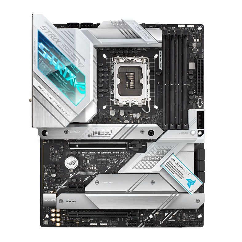 Placa Mae Asus ROG Strix Z690-A Gaming WIFI D4, DDR4, Socket LGA1700, ATX, Chipset Intel Z690, ROG STRIX Z690-A GAMING WIFI D4