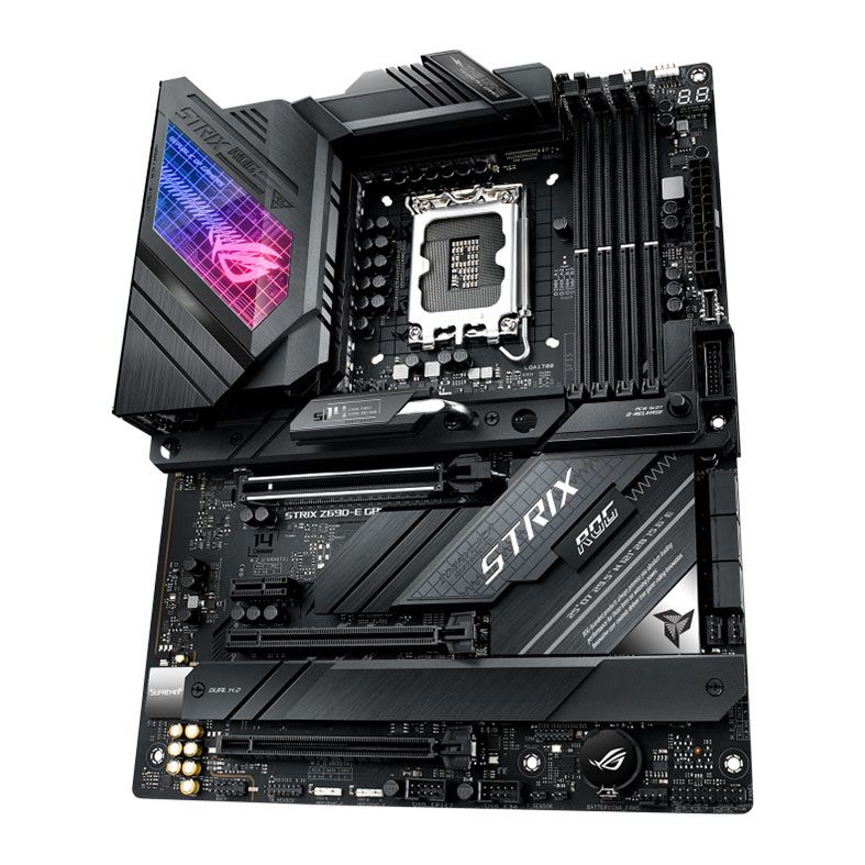 Placa Mae Asus ROG Strix Z690-E Gaming WIFI, DDR5, Socket LGA1700, ATX, Chipset Intel Z690, ROG-STRIX-Z690-E-GAMING-WIFI
