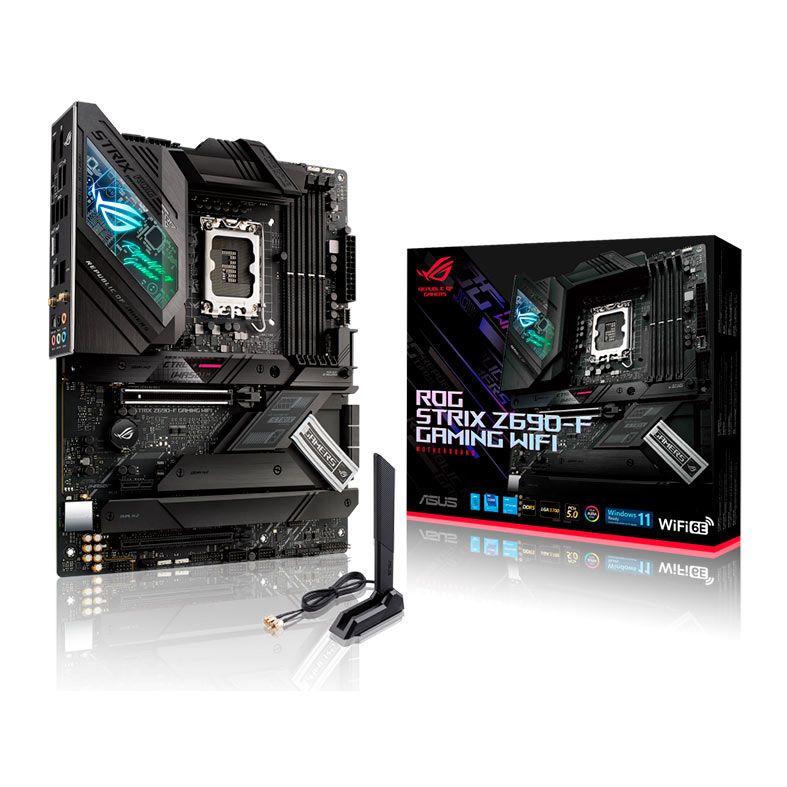 Placa Mae Asus ROG Strix Z690-F Gaming WIFI, DDR5, Socket LGA1700, ATX, Chipset Intel Z690, ROG STRIX Z690-F GAMING WIFI