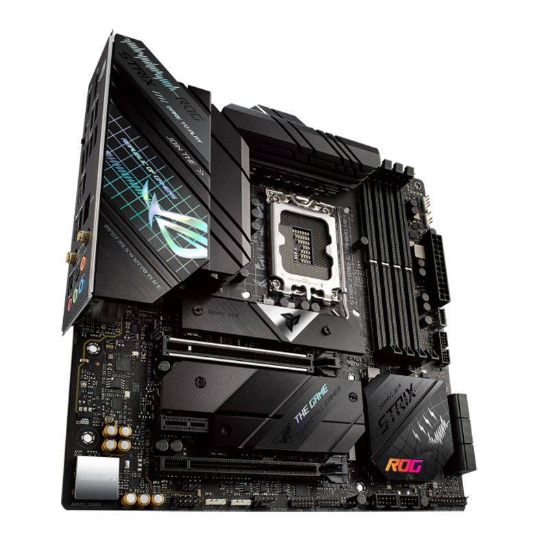 Placa Mae Asus ROG Strix Z690-G Gaming WIFI, DDR5, Socket LGA1700, M-ATX, Chipset Intel Z690, ROG STRIX Z690-G GAMING WIFI