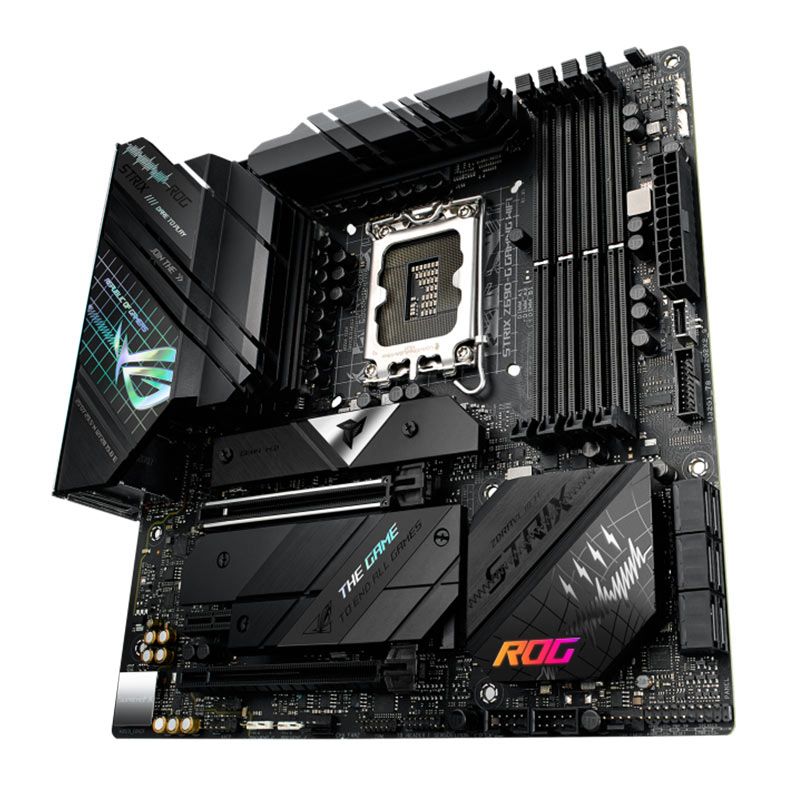 Placa Mae Asus ROG Strix Z690-G Gaming WIFI, DDR5, Socket LGA1700, M-ATX, Chipset Intel Z690, ROG STRIX Z690-G GAMING WIFI