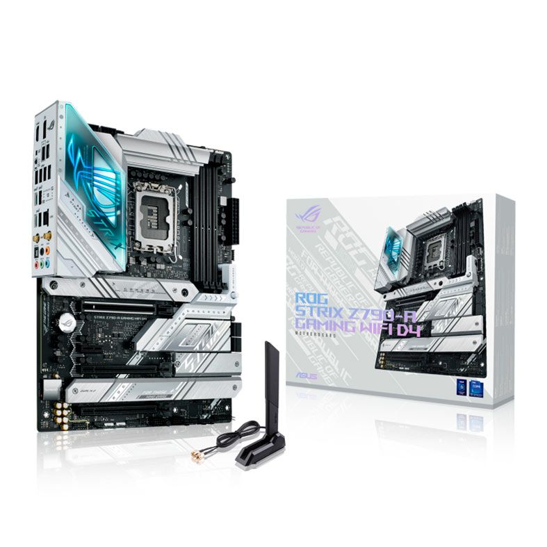 Placa Mae Asus ROG Strix Z790-A Gaming WIFI D4, DDR4, Socket LGA1700, ATX, Chipset Intel Z790, ROG STRIX Z790-A GAMING WIFI D4