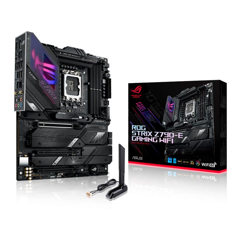 Placa Mae Asus ROG Strix Z790-E Gaming WIFI, DDR5, Socket LGA1700, ATX, Chipset Intel Z790, ROG-STRIX-Z790-E-GAMING-WIFI