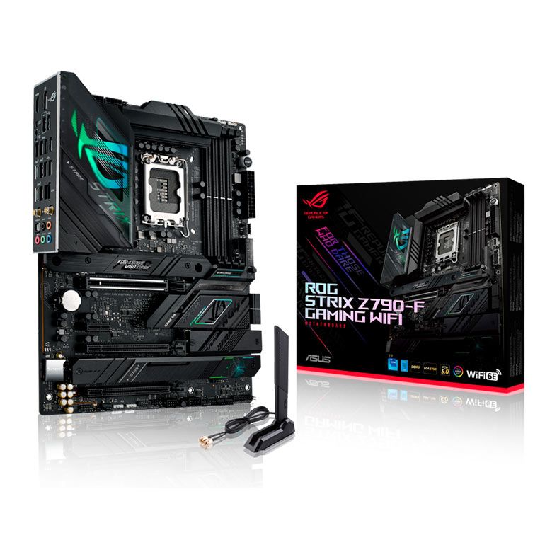 Placa Mae Asus ROG Strix Z790-F Gaming Wifi, DDR5, Socket LGA1700, ATX, Chipset Intel Z790, ROG-STRIX-Z790-F-GAMING-WIFI