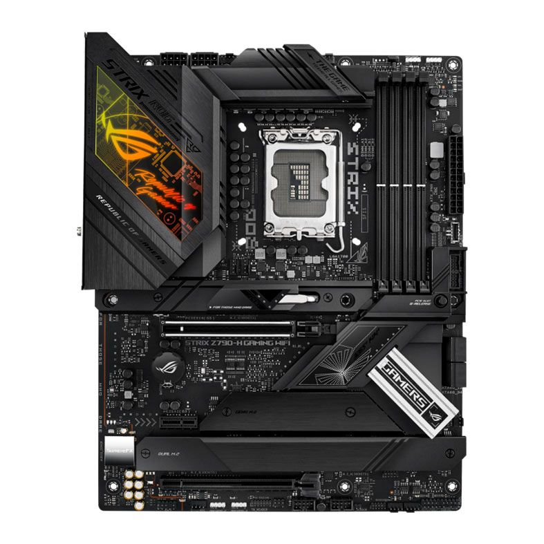 Placa Mae Asus ROG Strix Z790-H Gaming Wifi, DDR5, Socket LGA1700, ATX, Chipset Intel Z790, ROG-STRIX-Z790-H-GAMING-WIFI
