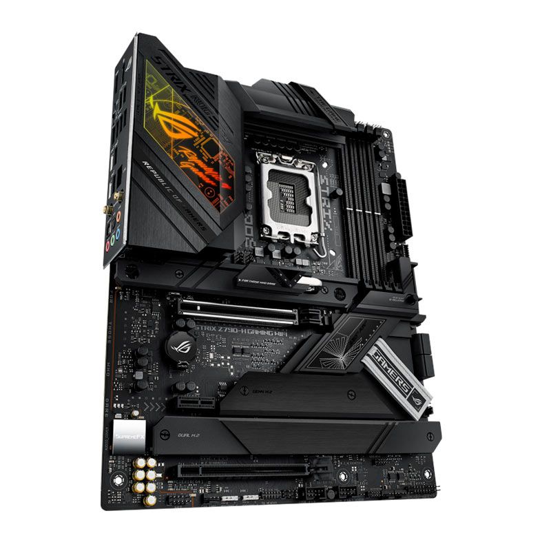 Placa Mae Asus ROG Strix Z790-H Gaming Wifi, DDR5, Socket LGA1700, ATX, Chipset Intel Z790, ROG-STRIX-Z790-H-GAMING-WIFI