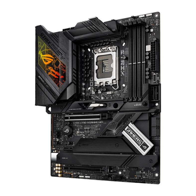 Placa Mae Asus ROG Strix Z790-H Gaming Wifi, DDR5, Socket LGA1700, ATX, Chipset Intel Z790, ROG-STRIX-Z790-H-GAMING-WIFI