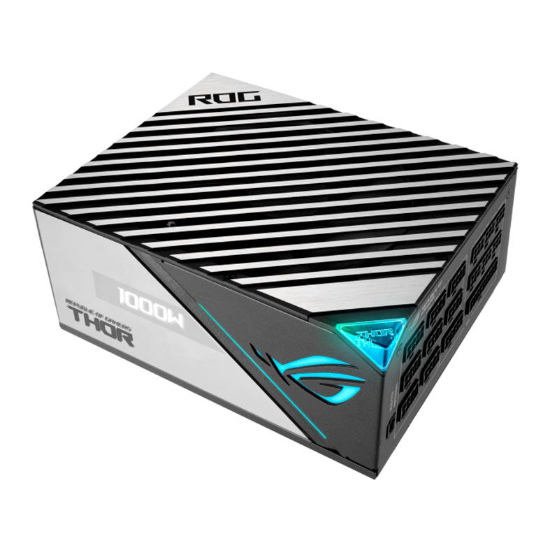 Fonte Asus ROG THOR 1000W Platinum II, RGB, Full Modular, 80 Plus Platinum, ROG-THOR-1000P2-GAMING