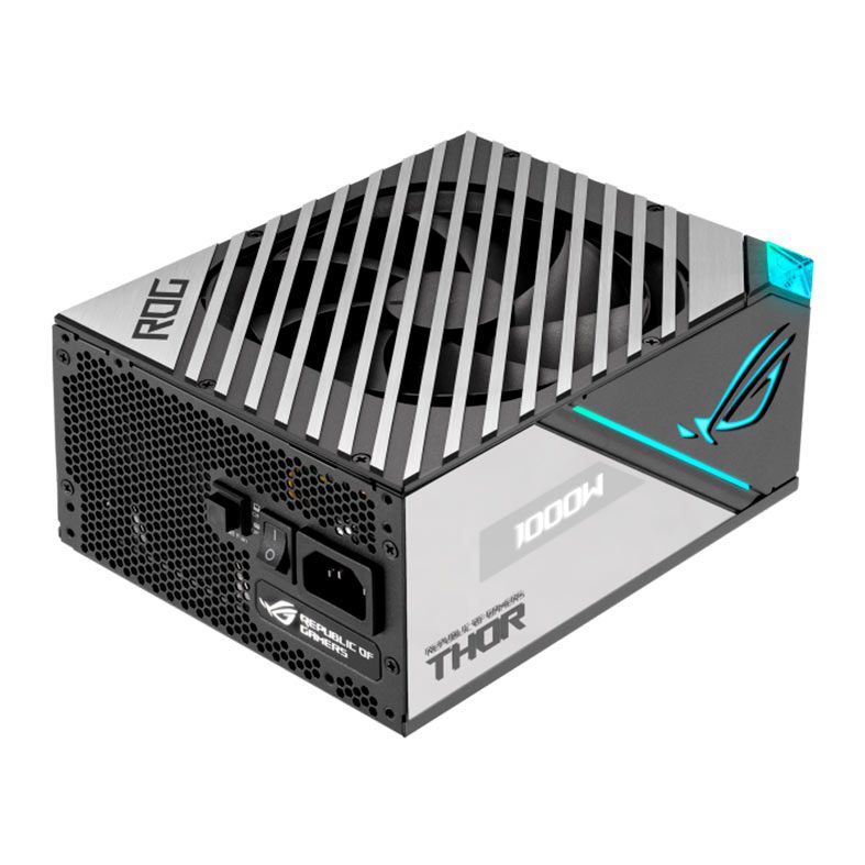 Fonte Asus ROG THOR 1000W Platinum II, RGB, Full Modular, 80 Plus Platinum, ROG-THOR-1000P2-GAMING