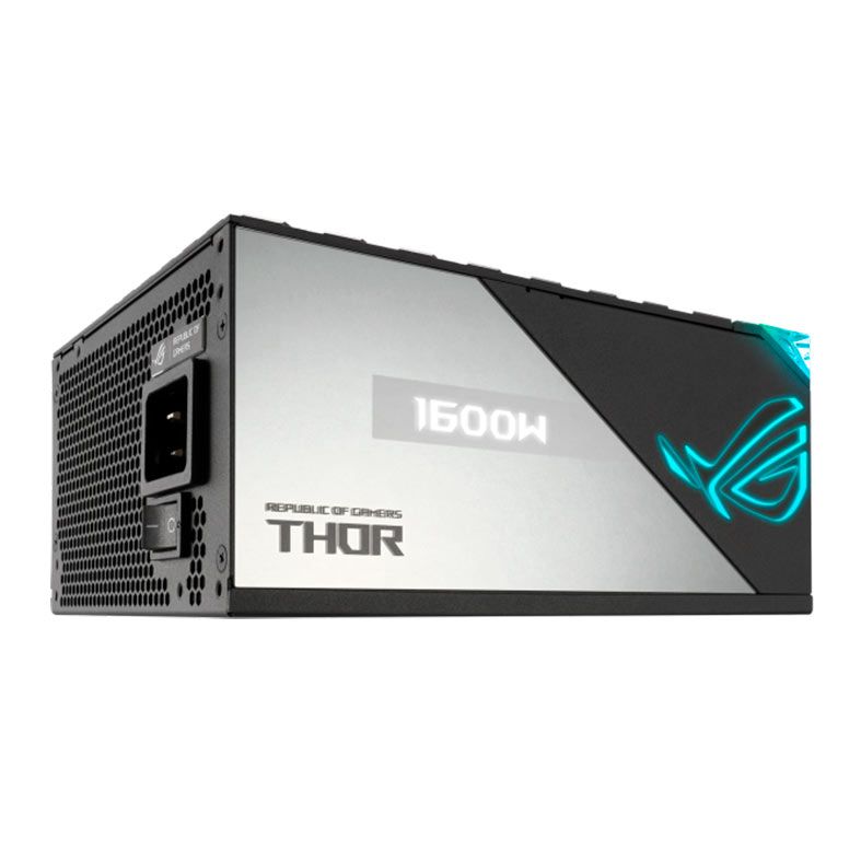Fonte Asus ROG THOR 1600W Titanium, RGB, Full Modular, 80 Plus Titanium, ROG-THOR-1600T-GAMING