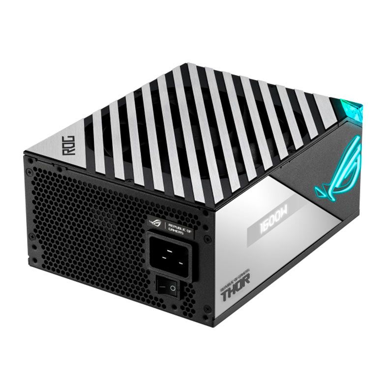 Fonte Asus ROG THOR 1600W Titanium, RGB, Full Modular, 80 Plus Titanium, ROG-THOR-1600T-GAMING