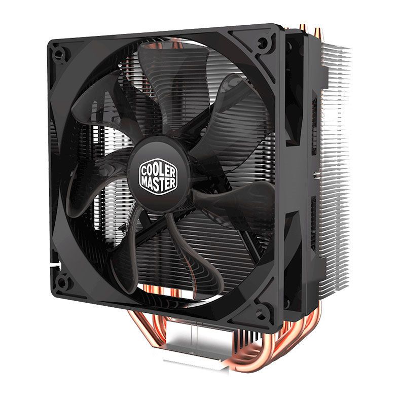 Cooler Para Processador Cooler Master Hyper 212 LED Vermelho, RR-212L-16PR-R1