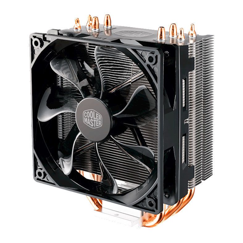 Cooler Para Processador Cooler Master Hyper 212 LED Vermelho, RR-212L-16PR-R1