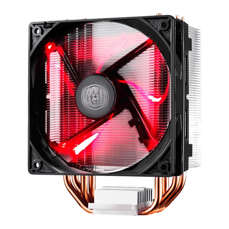 Cooler Para Processador Cooler Master Hyper 212 LED Vermelho, RR-212L-16PR-R1