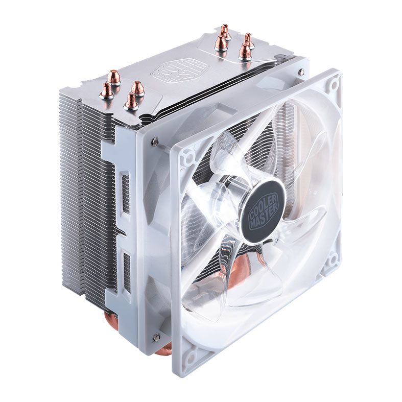 Cooler Para Processador Cooler Master Hyper 212 Led White Edition, 120mm, RR-212L-16PW-R1
