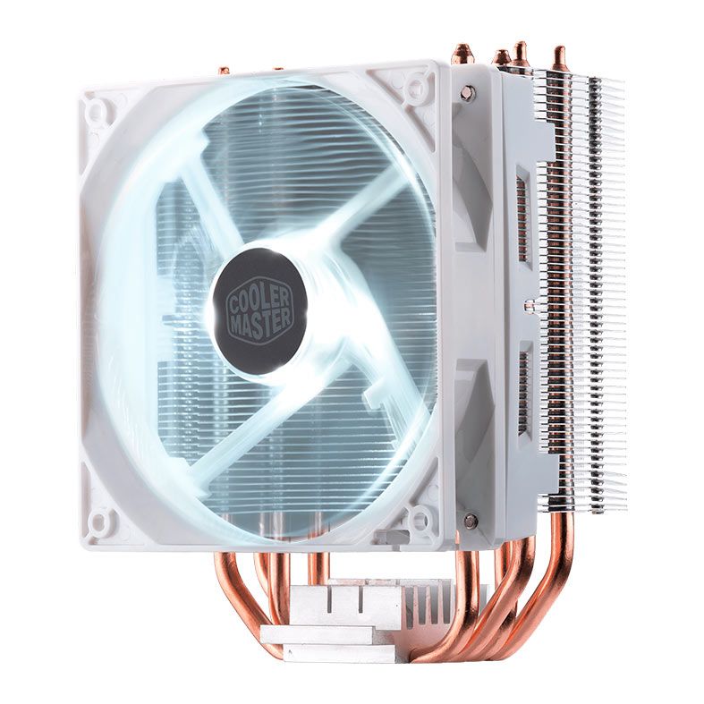 Cooler Para Processador Cooler Master Hyper 212 Led White Edition, 120mm, RR-212L-16PW-R1