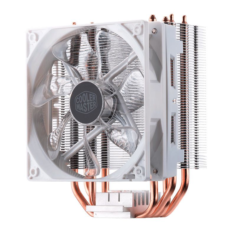 Cooler Para Processador Cooler Master Hyper 212 Led White Edition, 120mm, RR-212L-16PW-R1