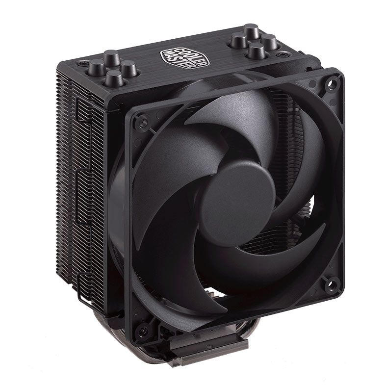 Cooler Para Processador Cooler Master Hyper 212 Black Edition, 120mm, Preto, RR-212S-20PK-R2