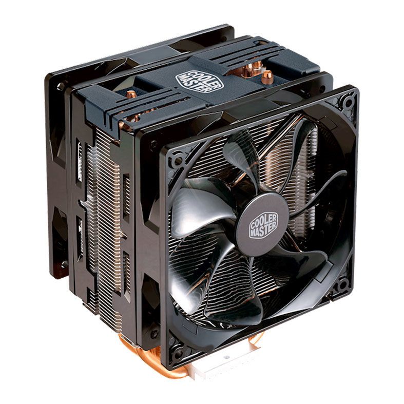 Cooler Para Processador Cooler Master Hyper 212 Turbo LED Vermelho, RR-212TK-16PR-R1