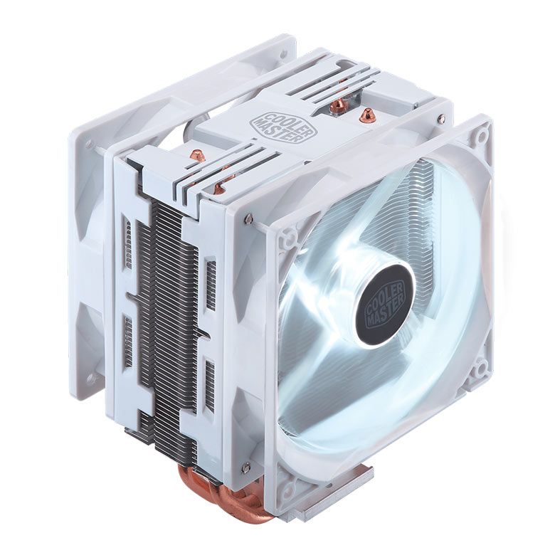 Cooler Para Processador Cooler Master Hyper 212 Led Turbo White Edition, 120mm, RR-212TW-16PW-R1