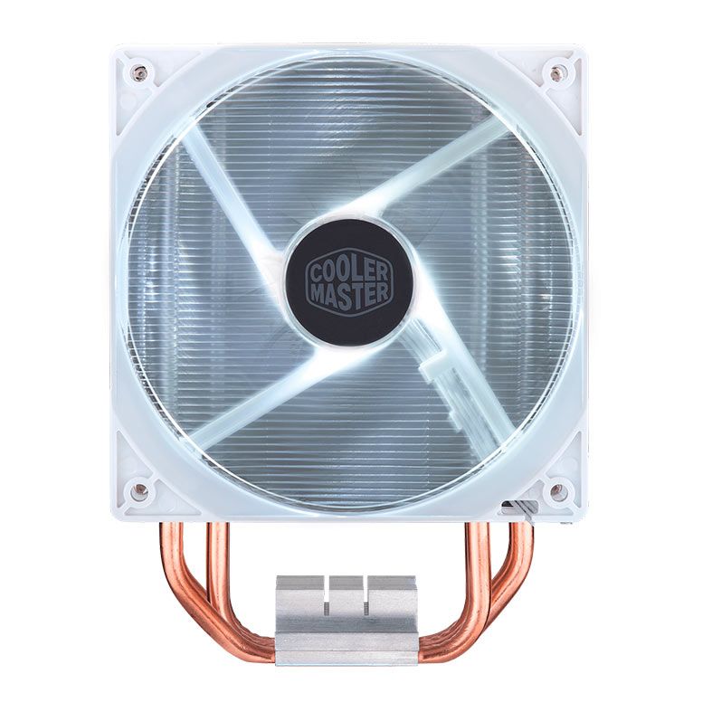 Cooler Para Processador Cooler Master Hyper 212 Led Turbo White Edition, 120mm, RR-212TW-16PW-R1