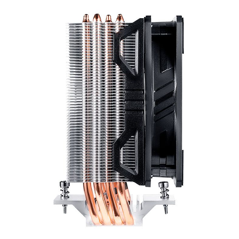 Cooler Para Processador Cooler Master Hyper 212 EVO V2, 120mm, Preto e Prata, RR-2V2E-18PK-R1