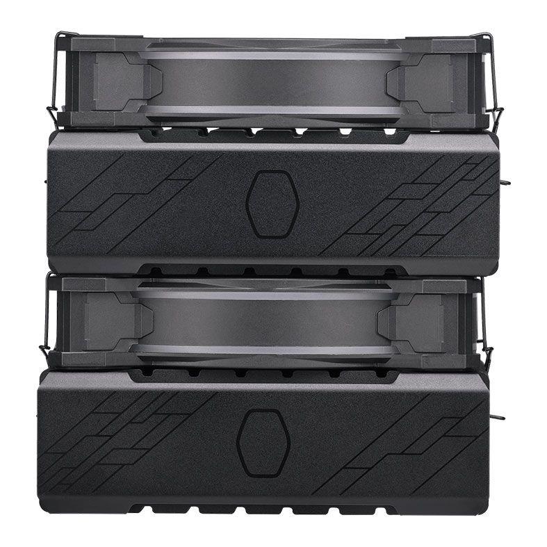 Cooler Para Processador Cooler Master Hyper 622 Halo Black, RGB, 120mm, Preto, RR-D6BB-20PA-R1