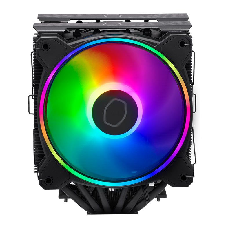 Cooler Para Processador Cooler Master Hyper 622 Halo Black, RGB, 120mm, Preto, RR-D6BB-20PA-R1