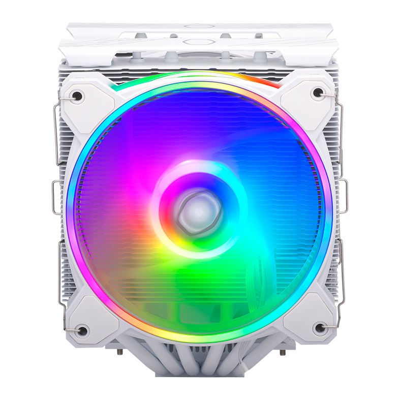 Cooler Para Processador Cooler Master Hyper 622 Halo White, RGB, 120mm, Branco, RR-D6WW-20PA-R1