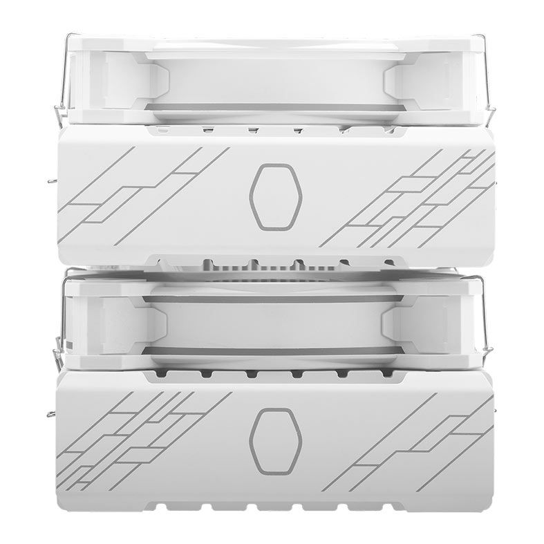 Cooler Para Processador Cooler Master Hyper 622 Halo White, RGB, 120mm, Branco, RR-D6WW-20PA-R1
