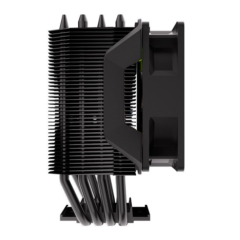 Cooler Para Processador Cooler Master Hyper 411 Nano, ARGB, 92mm, Preto, RR-H410-25PA-R1
