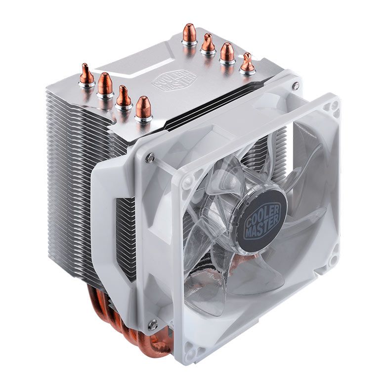 Cooler Para Processador Cooler Master Hyper H410R, Led Branco, 92mm, RR-H41W-20PW-R1