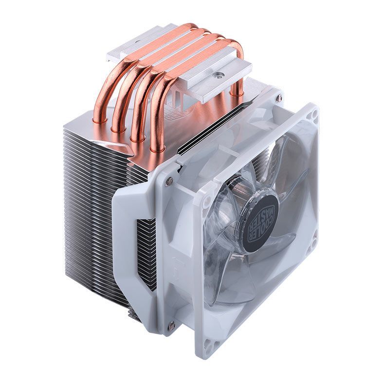 Cooler Para Processador Cooler Master Hyper H410R, Led Branco, 92mm, RR-H41W-20PW-R1