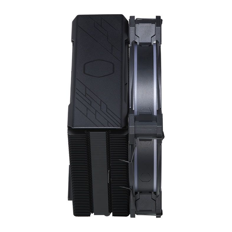 Cooler Para Processador Cooler Master Hyper 212 Halo Black, RGB, 120mm, Preto, RR-S4KK-20PA-R1