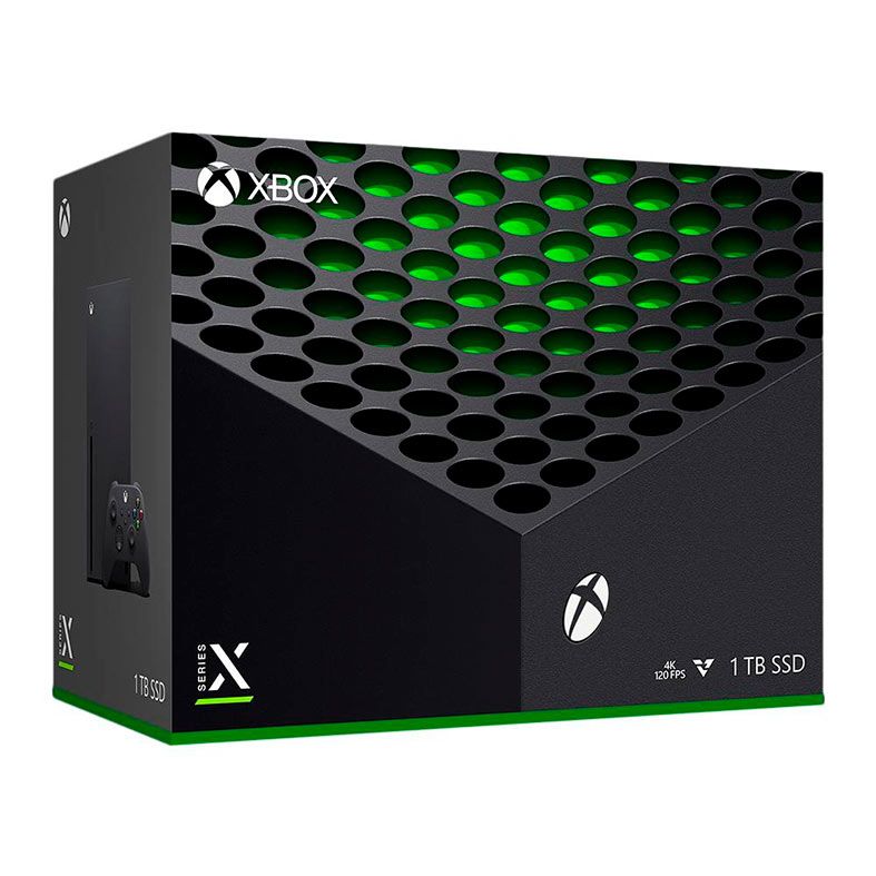 Console Microsoft Xbox Series X, 1TB, 1 Controle, Preto, RRT-00006