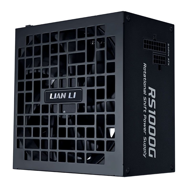 Fonte Lian Li RS1000G BH BR, 1000W, Full Modular, 80 Plus Gold, Preto, RS1000G