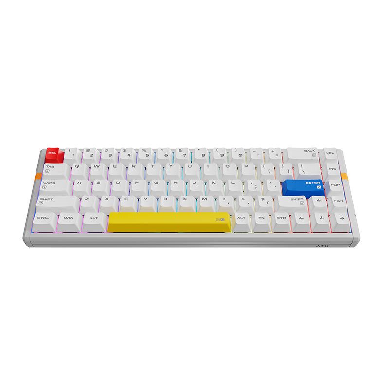 PRE VENDA - Teclado Magnetico ATK Gear RS6 Ultra, RGB, Switch TTC RGB Magneto, White Shadow Warrior, RS6-ULT-SKR-WRR