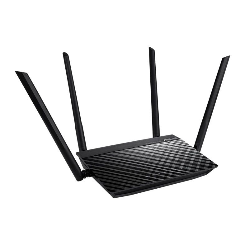 Roteador Asus RT-AC1200, Dual Band, 4 Antenas, Preto, RT-AC1200-V2