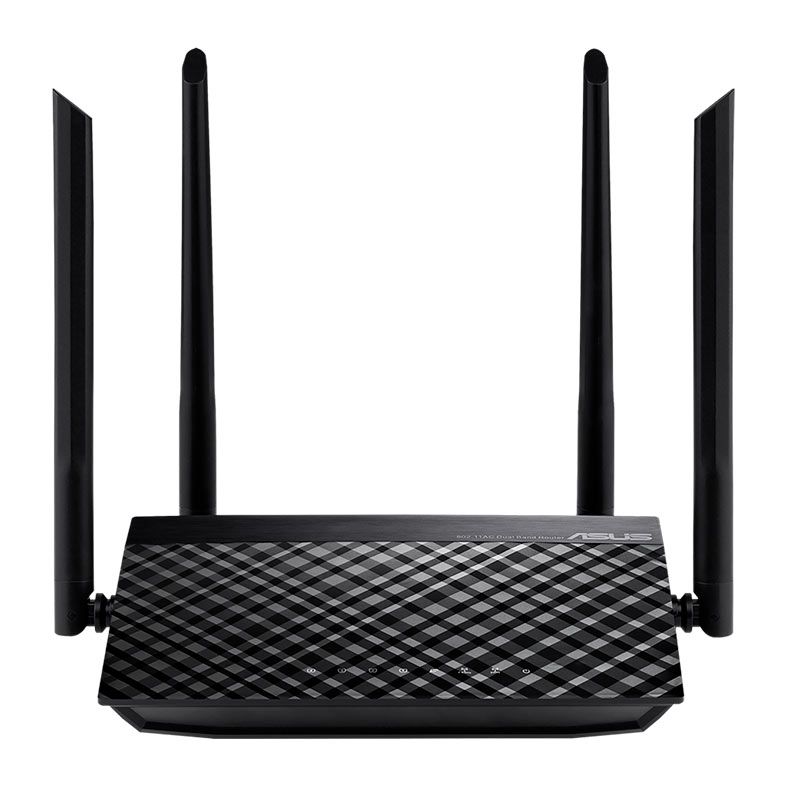 Roteador Asus RT-AC1200, Dual Band, 4 Antenas, Preto, RT-AC1200-V2