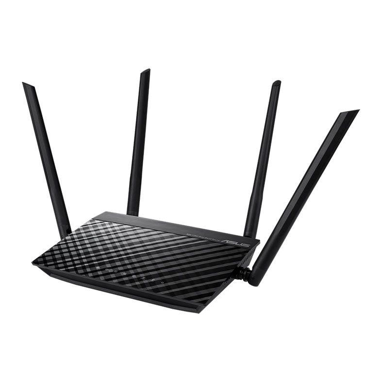 Roteador Asus RT-AC1200, Dual Band, 4 Antenas, Preto, RT-AC1200-V2