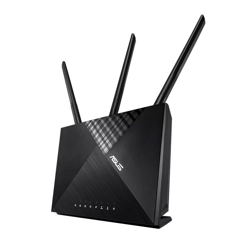 Roteador Asus RT-AC67P, AC1900, Dual Band, 3 Antenas, Preto, RT-AC67P