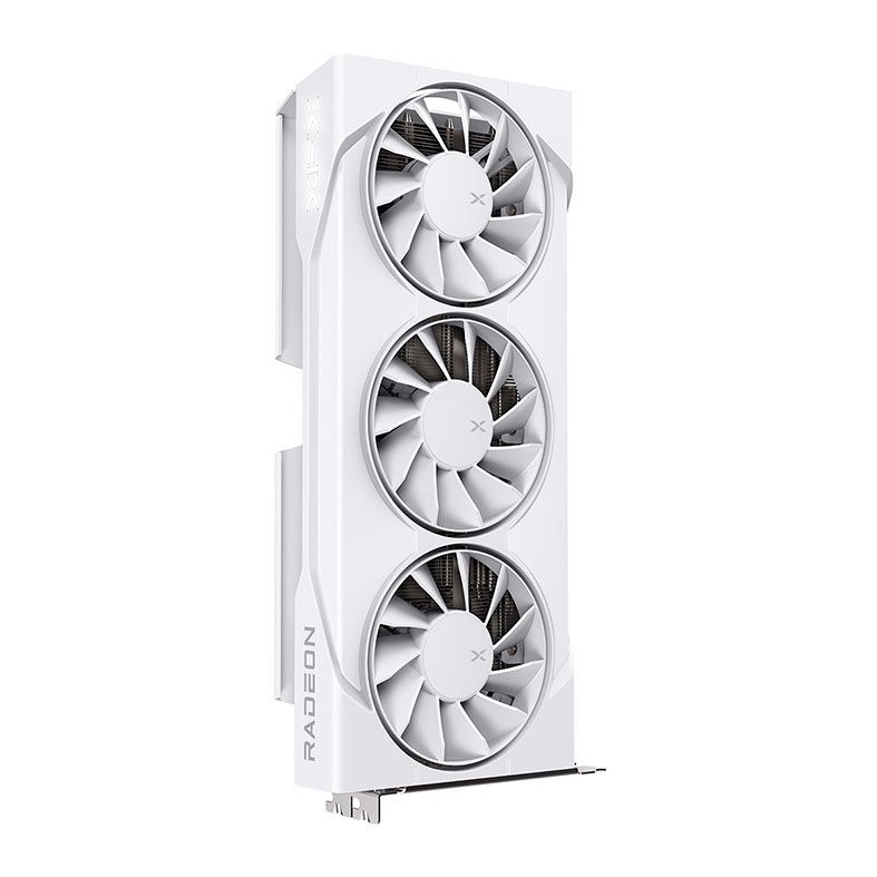 Placa de Video XFX Radeon RX 9060 XT Triple Fan OC White, 16GB, GDDR6, 128-bit, RX-96TS316W7