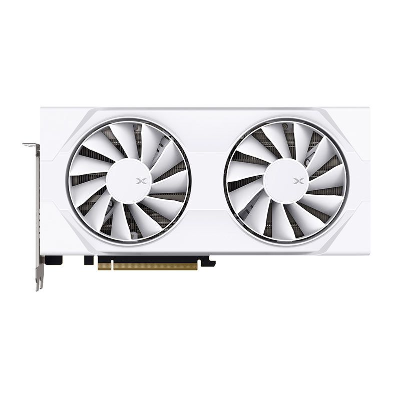 Placa de Video XFX Radeon RX 9060 XT Gaming Edition OC White, 8GB, GDDR6, 128-bit, RX-96TSW8GWQ
