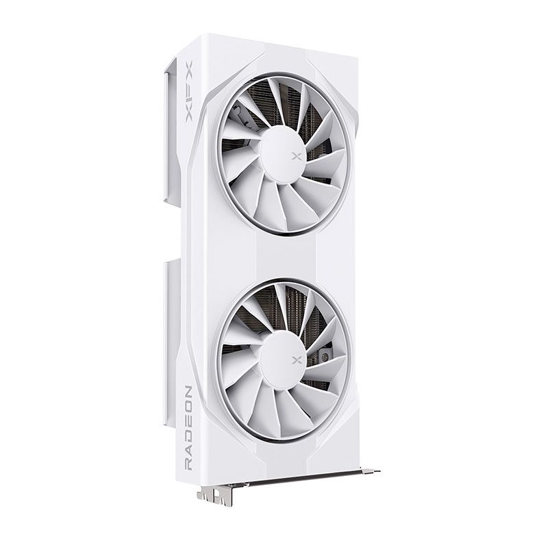 Placa de Video XFX Radeon RX 9060 XT Gaming Edition OC White, 8GB, GDDR6, 128-bit, RX-96TSW8GWQ