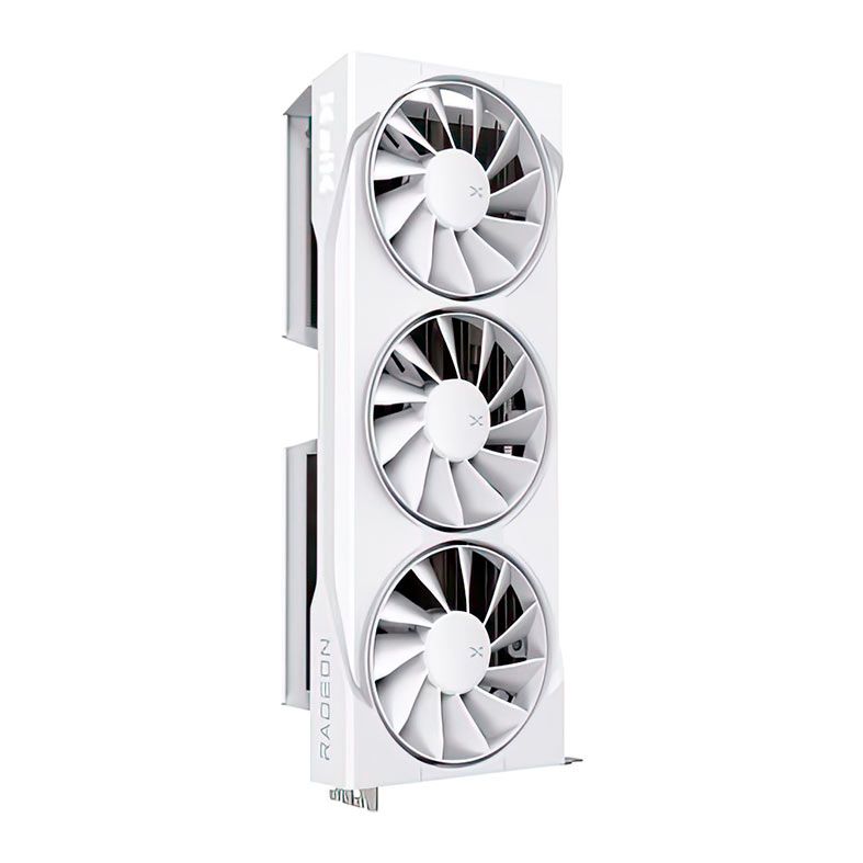 Placa de Video XFX Radeon RX 9070 XT Swift White Triple Fan Gaming Edition, 16GB, GDDR6, 256-bit, RX-97TSWF3W9