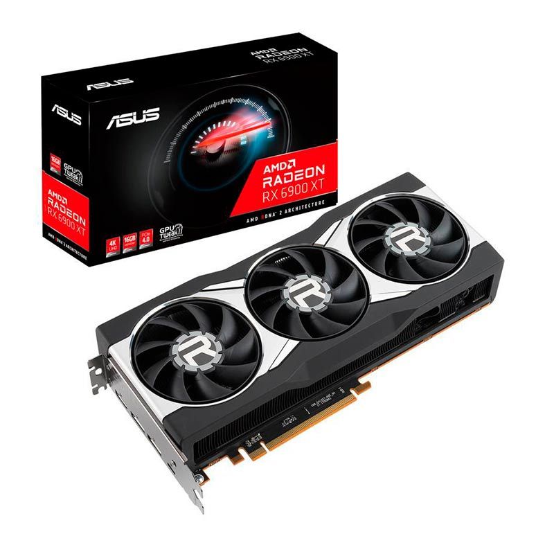 Placa de Video Asus Radeon RX 6900 XT 16GB GDDR6 2‎56-bit, RX6900XT-16G