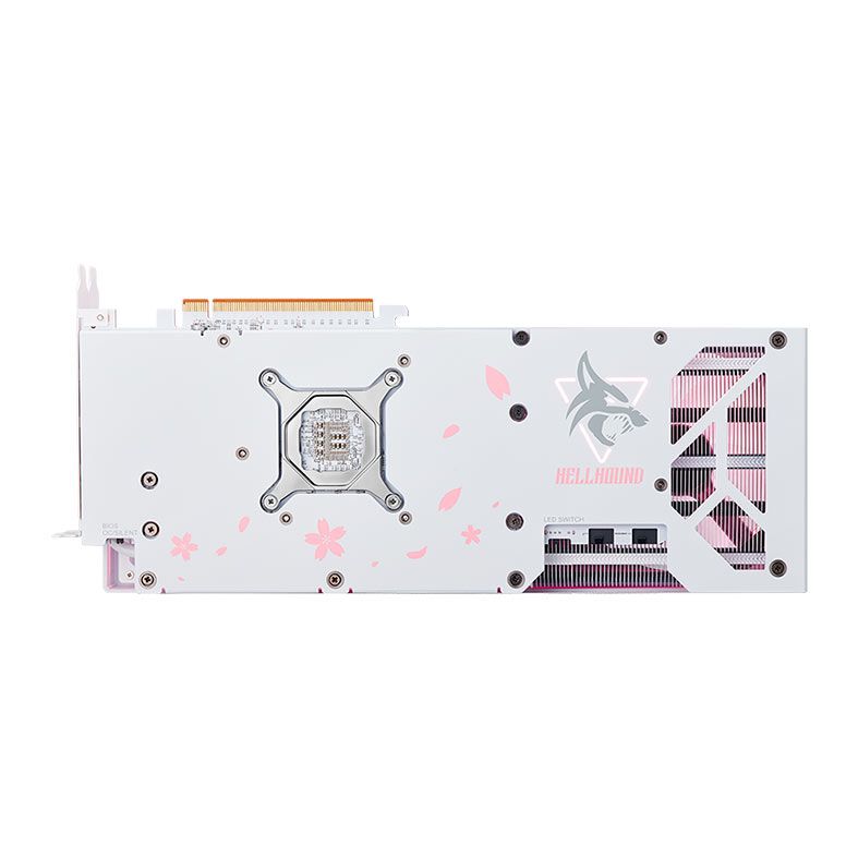 Placa de Video PowerColor Radeon RX 7800 XT Hellhound Sakura, 16GB, GDDR6, 256-bit, RX7800XT-16G-L-OC-SAKURA