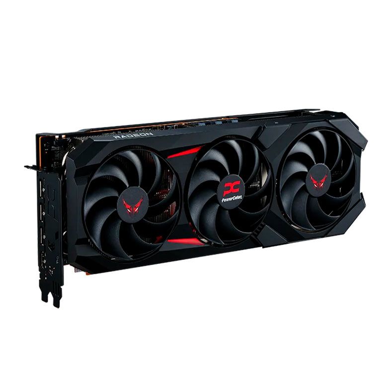 Placa de Video PowerColor Radeon RX 9070 XT Red Devil OC, 16GB, GDDR6, 256-bit, RX9070XT-16G-E-OC