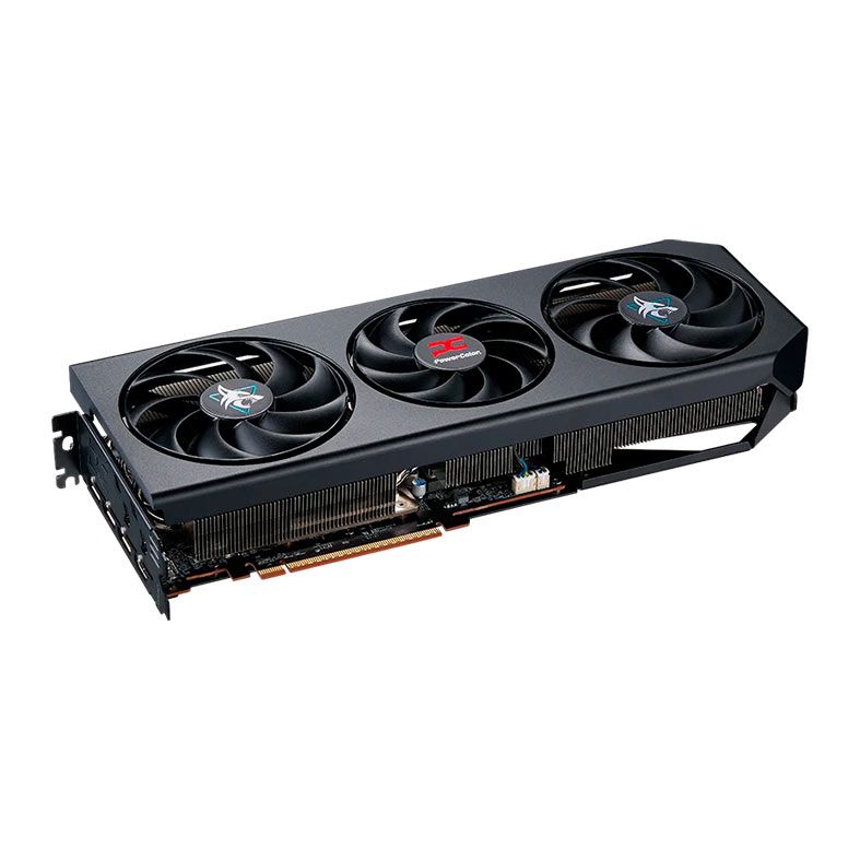 Placa de Video PowerColor Radeon RX 9070 XT Hellhound OC, 16GB, GDDR6, 256-bit, RX9070XT-16G-L-OC