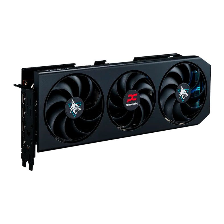 Placa de Video PowerColor Radeon RX 9070 XT Hellhound OC, 16GB, GDDR6, 256-bit, RX9070XT-16G-L-OC